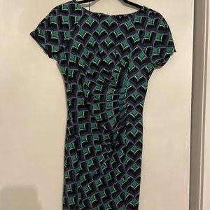 Beautiful Geometric Midi Dress